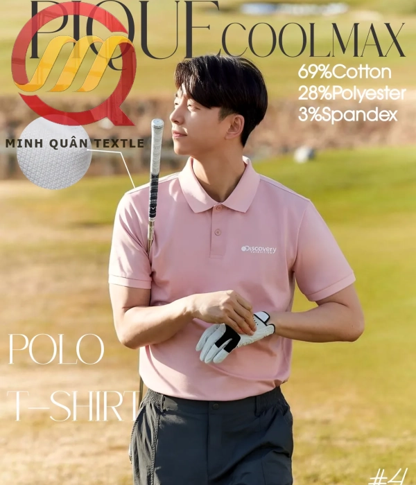 Vải Pique Coolmaxx 