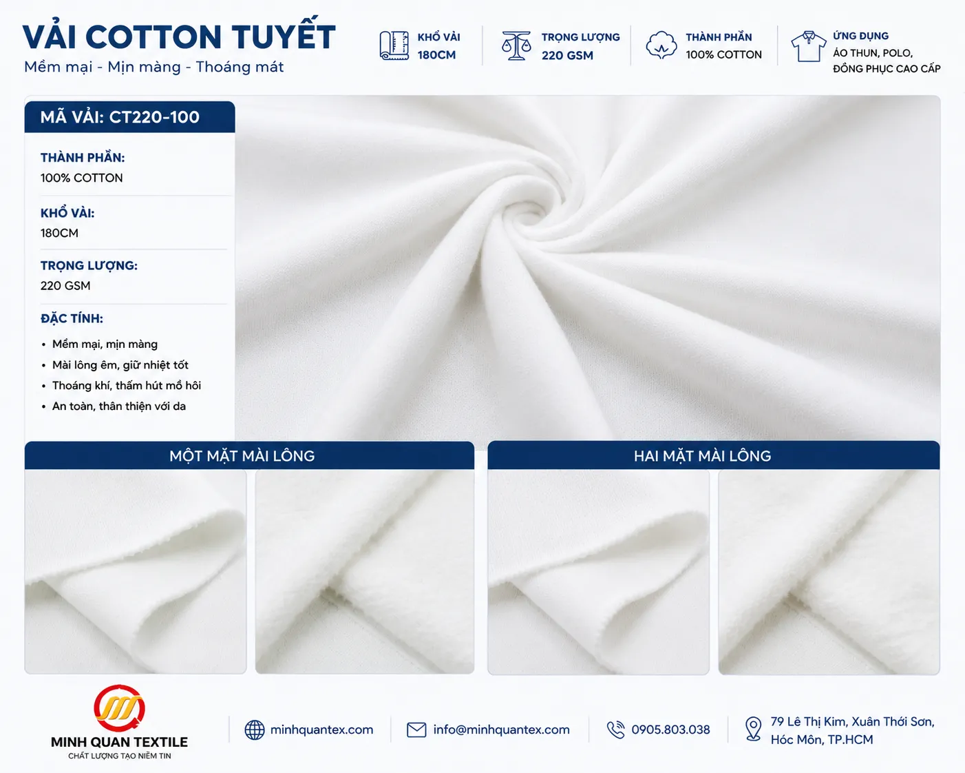 Cotton Tuyết – Xu Hướng Chất Liệu Được Nhiều Thương Hiệu Thời Trang Quan Tâm
