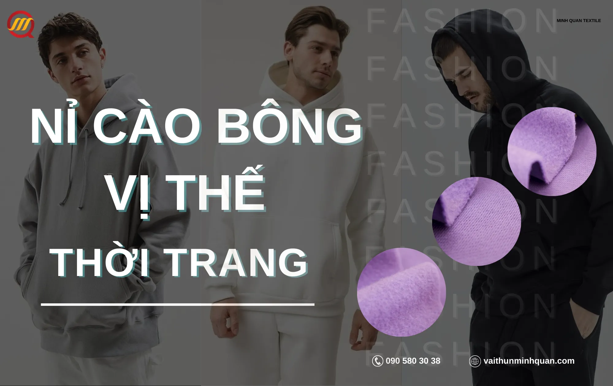 Vị Thế Thời Trang Của Hoodie Từ Vải Nỉ Cào Bông Cuối Năm 2024