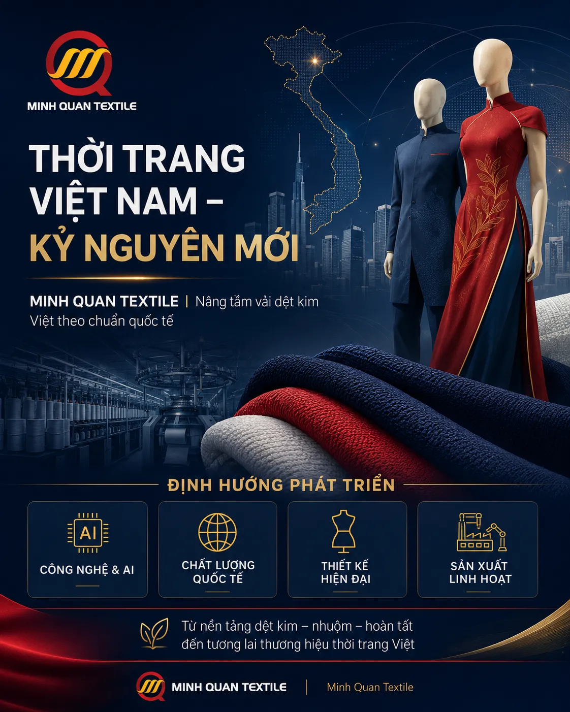 Kỷ Nguyên Mới Của Việt Nam Và Sự Thay Đổi Lớn Đối Với Ngành Dệt May – Thời Trang